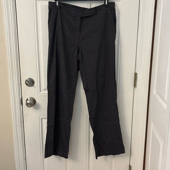 Eileen Fisher Linen Blend Pants sz 14 - Picture 1 of 6